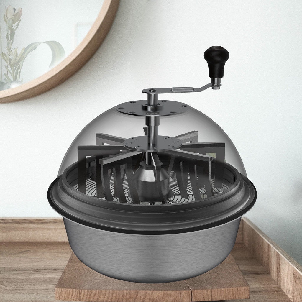 Bud Bowl Trimmer Twist Spin Cut w/Clear Visibility Dome 16"
