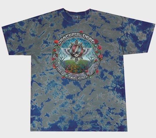 Happylife - Grateful Dead Aztec 40 Years Tie Dye T-Shirt