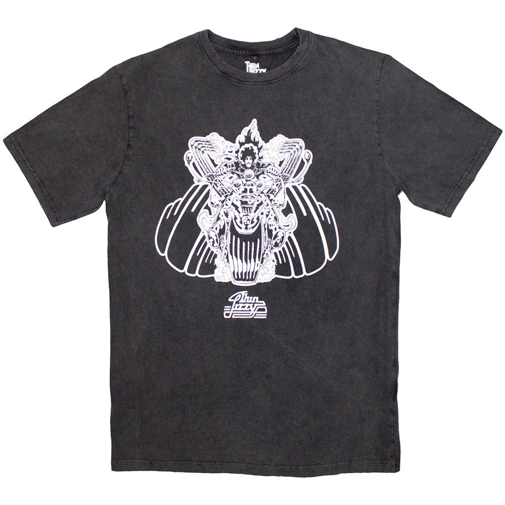 Thin Lizzy Stone Wash T-Shirt: Rocker