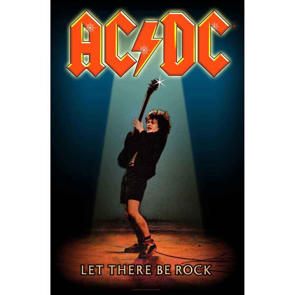 AC/DC Textile Poster - Let There Be Rock
