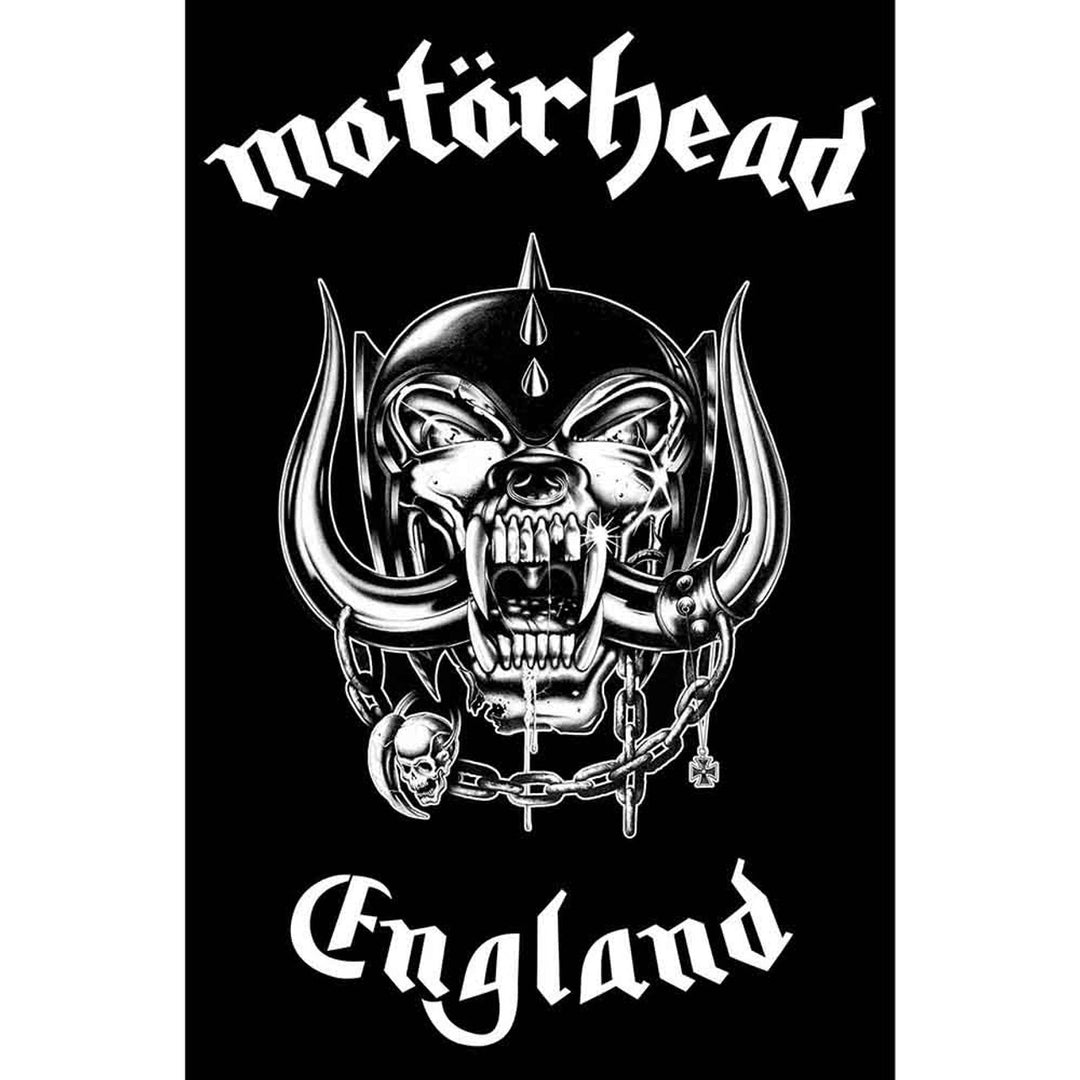Motorhead Textile Poster: England