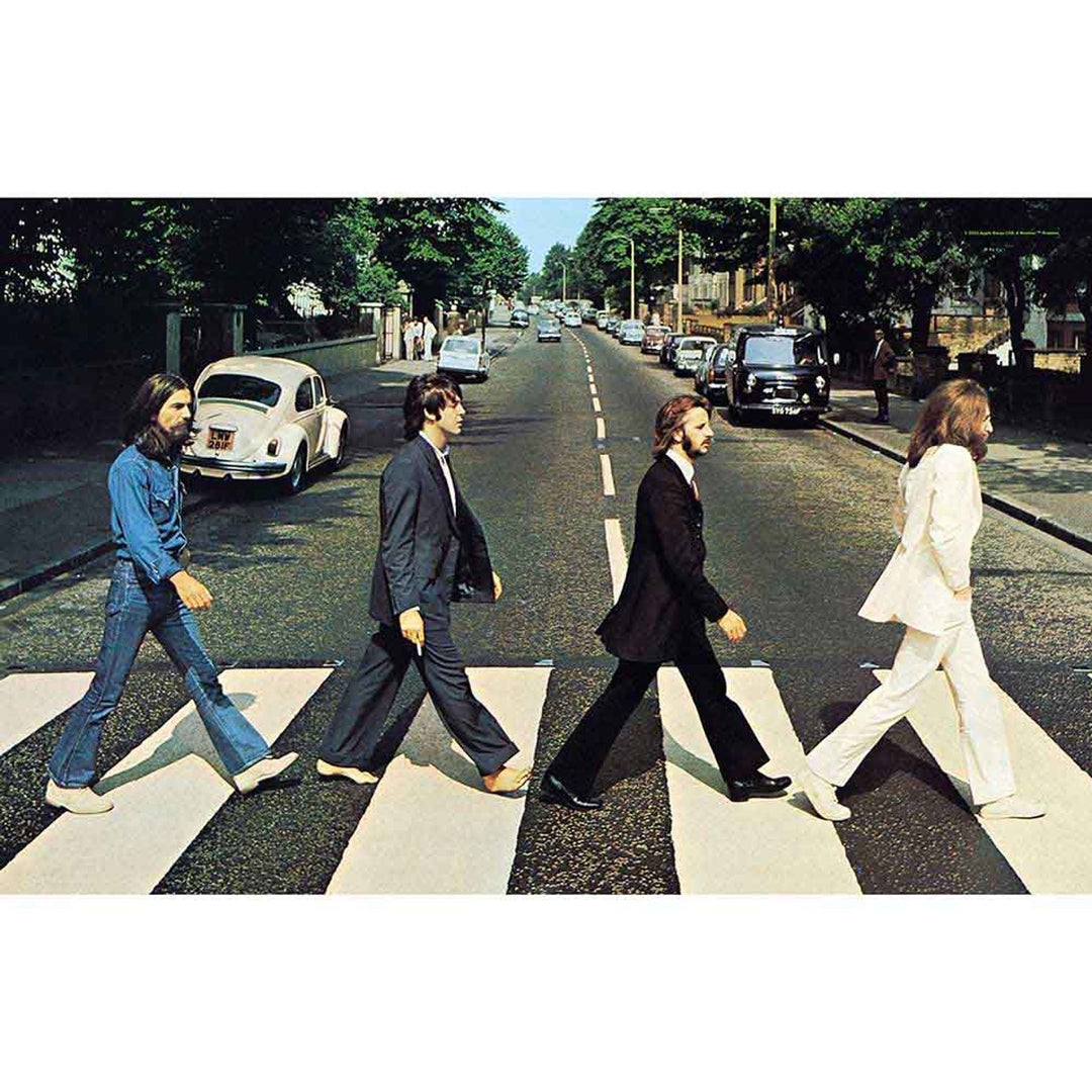 The Beatles Textile Poster - Abbey Road
