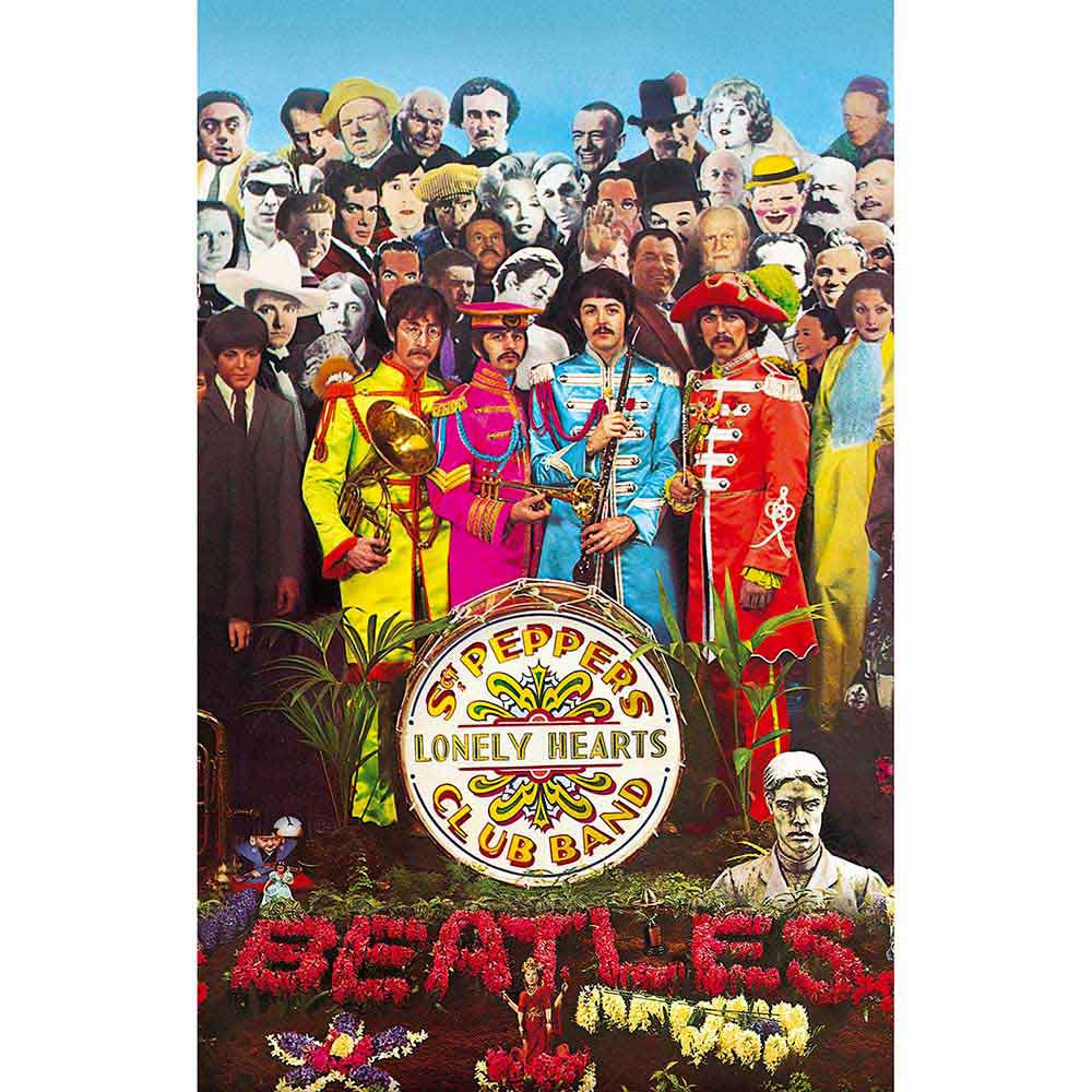 The Beatles Textile Poster - Sgt Pepper