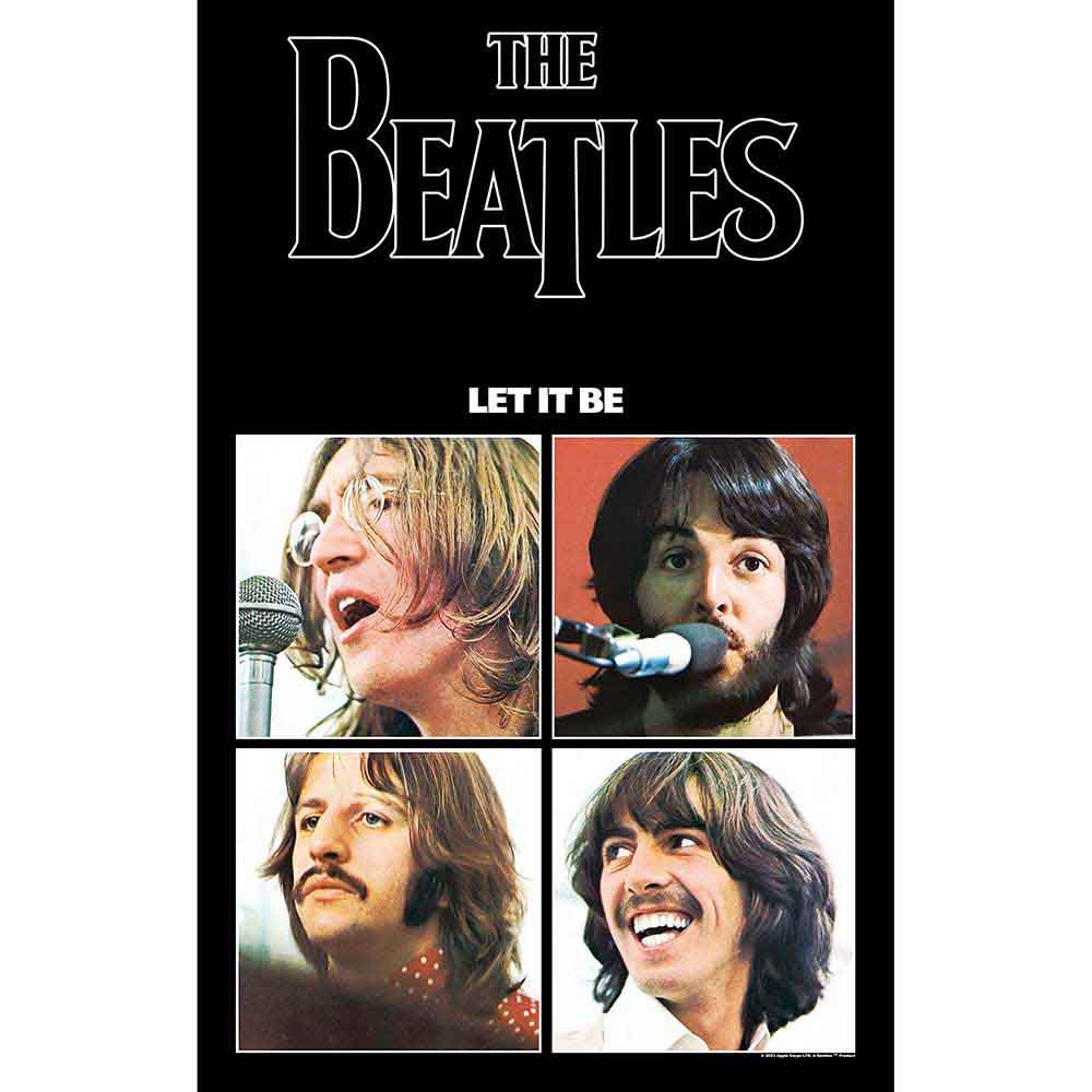 The Beatles Textile Poster - Let It Be