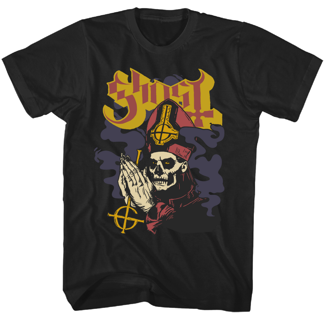 Ghost Papa Emeritus Prayer T-Shirt