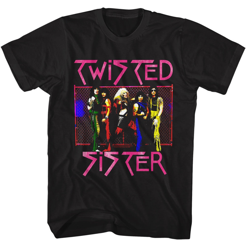 Twisted Sister Fence Photo T-Shirt