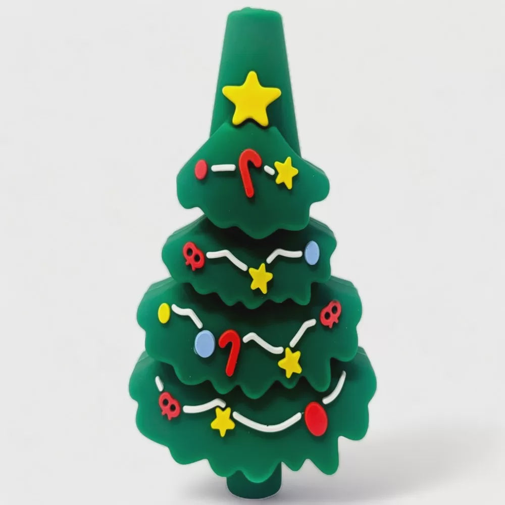 4" Fir Fun - Silicone Christmas Tree Hand Pipe