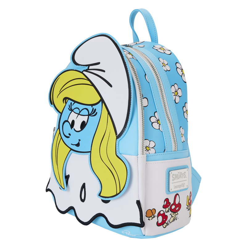 Loungefly The Smurfs Smurfette Cosplay Mini Backpack