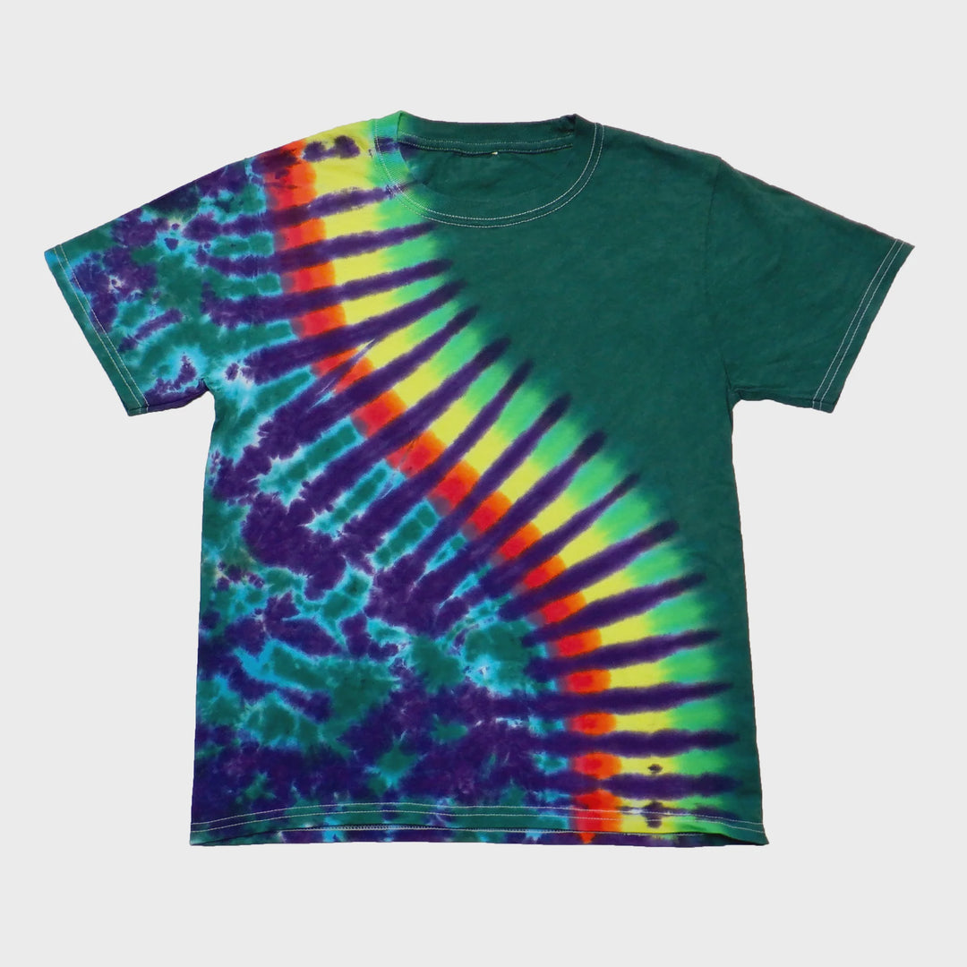 Cosmic Cotton - Youth Tie Dye #2 Green