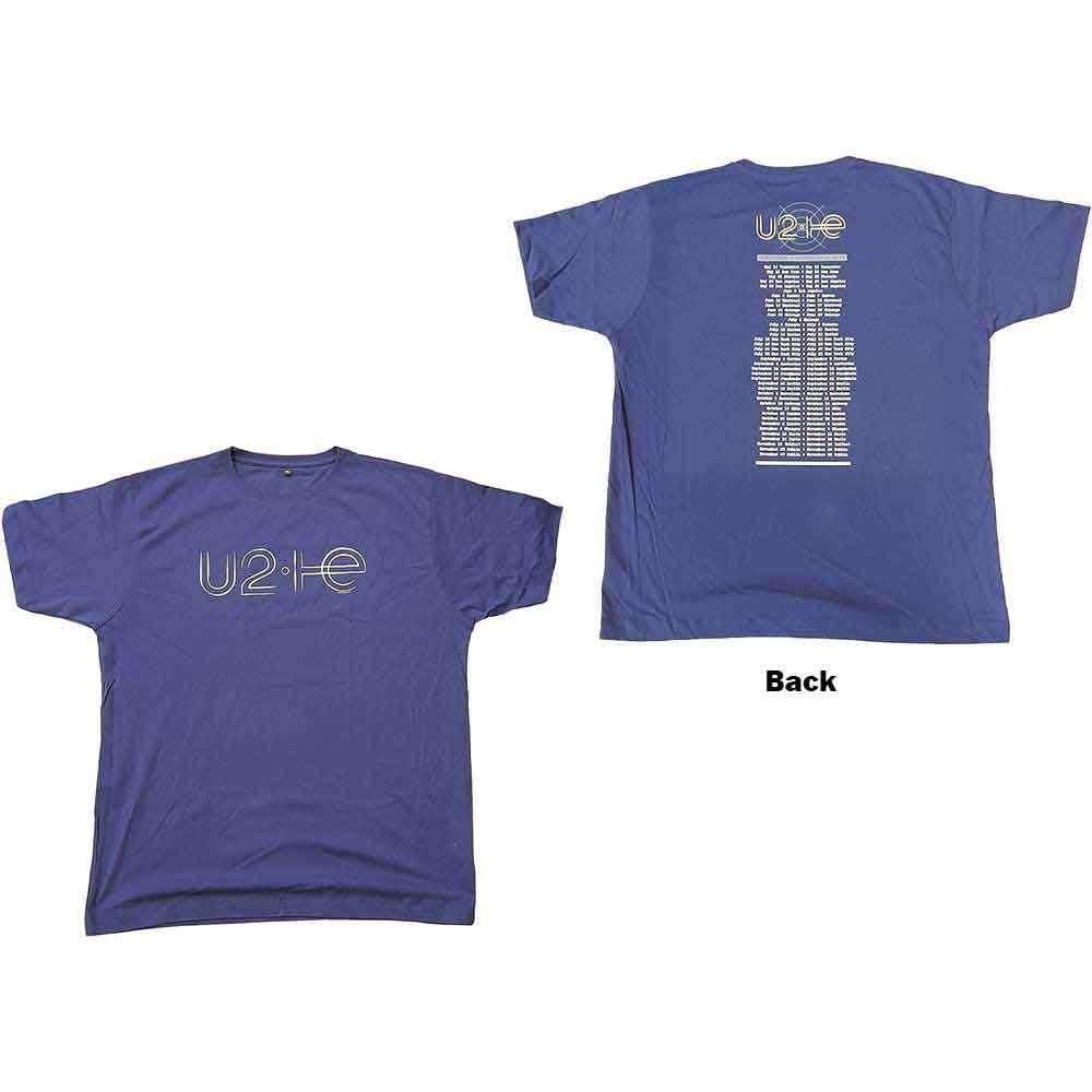 U2 I+E 2015 Tour Dates T-Shirt