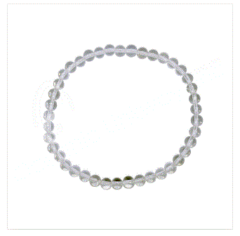 Oceanic - Crystal Quartz Beaded Bracelet