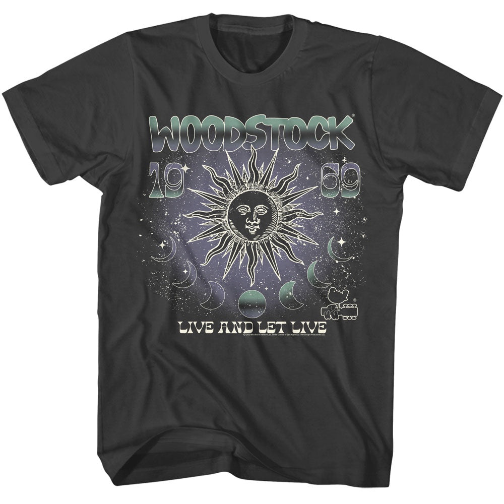 Woodstock Sun and Moon Phases T-Shirt