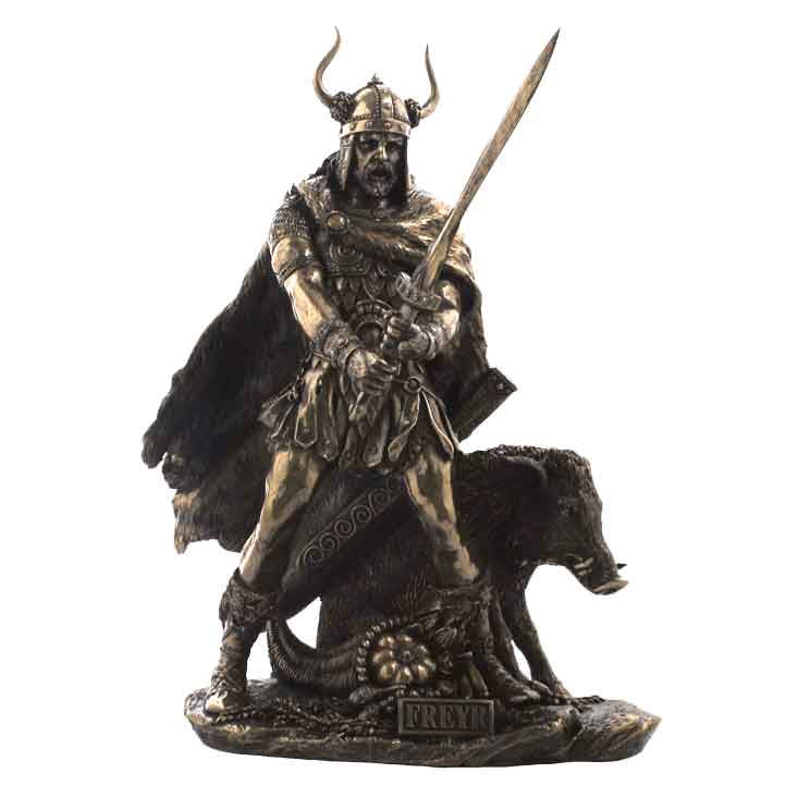 Unicorn Studio - Freyr Norse God Statue