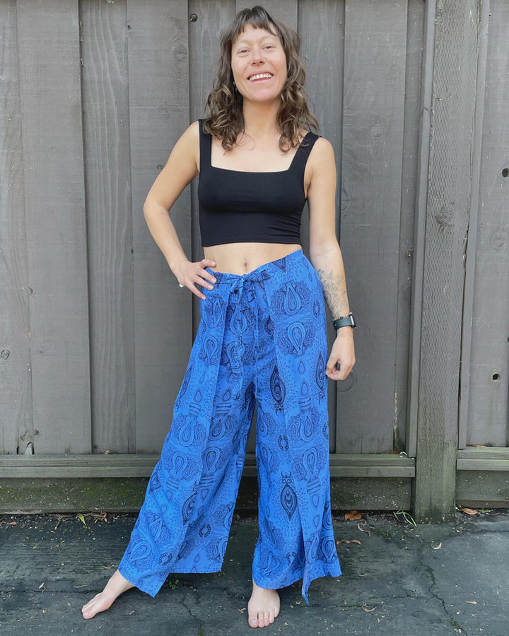 Paisley Palazzo Pants