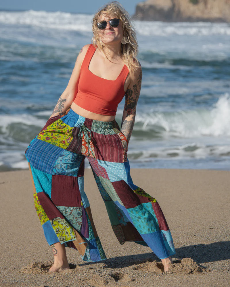 Patchwork Pants ZZPA107