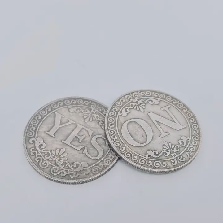 Yes/No Game Decision Coin