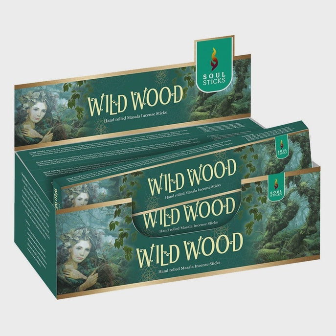 Soul Sticks - Wild Wood Masala Incense Sticks (12)