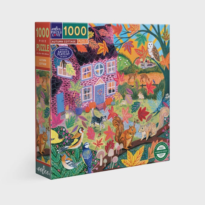Autumn Cottage 1000 Piece Puzzle