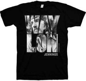 Waylon Jennings Portrait T-Shirt