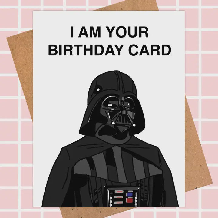Darth Vader Birthday Card - Pop Culture Card