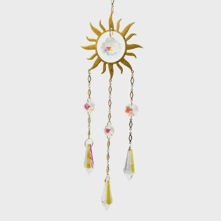 Golden Sun Suncatcher 2-1803