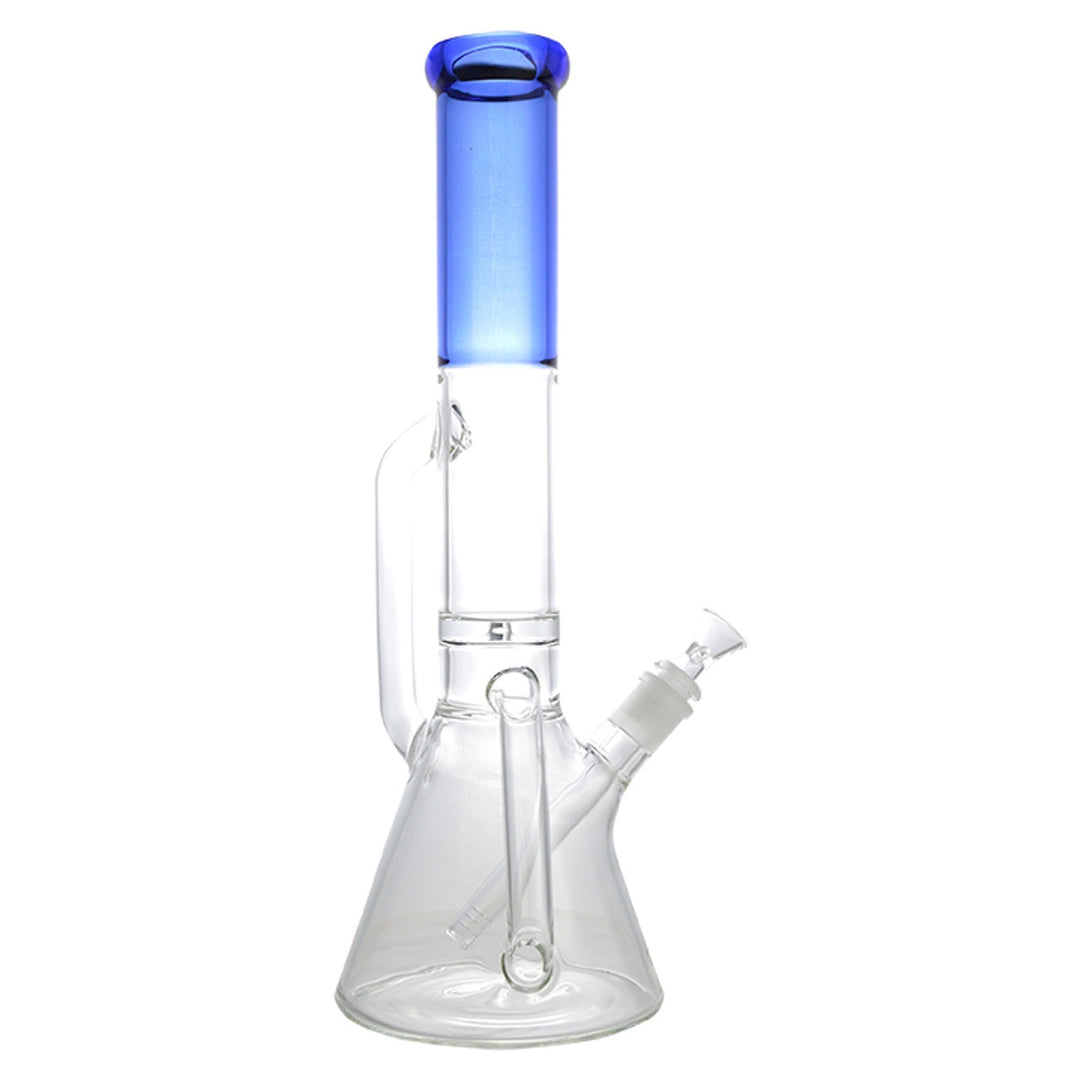 16" Beaker Water Pipe w/Handlebars & Ice Catcher