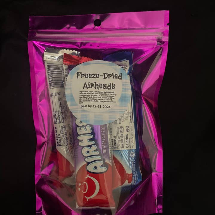 Freeze Dried Airhead Strips