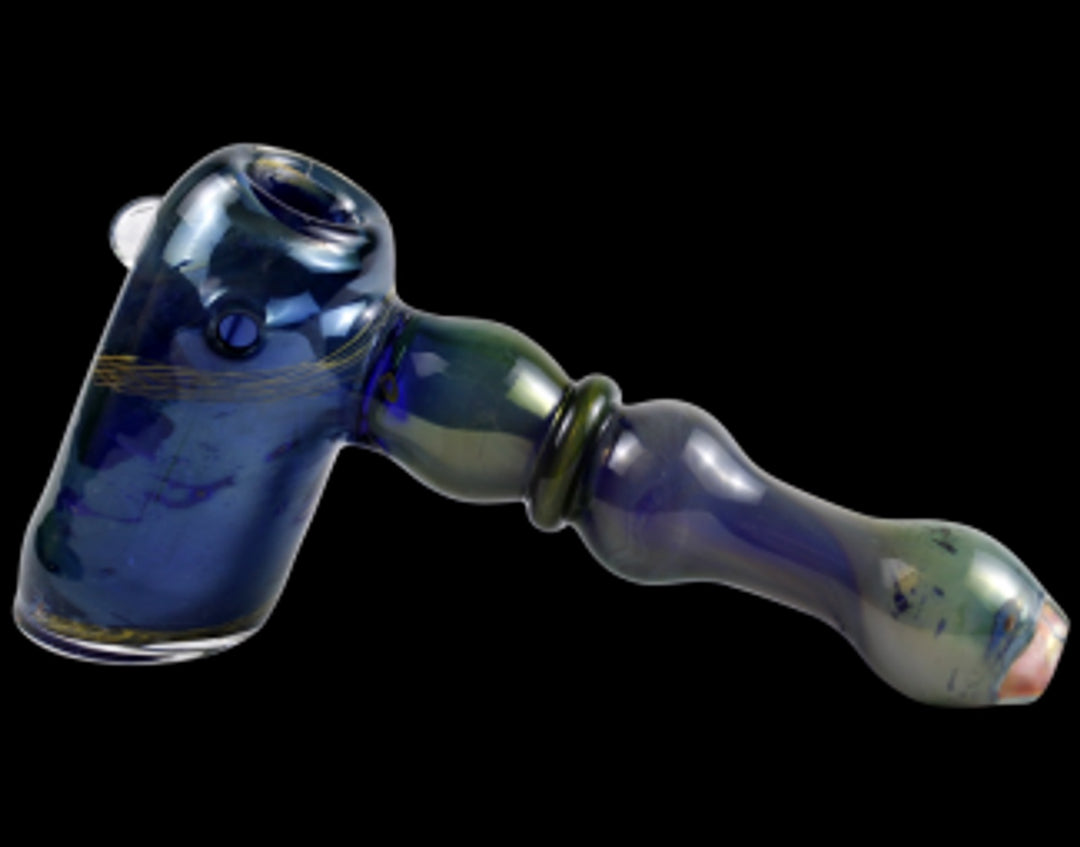 Glass Art - Bubbler - Hammer - 7in - Purdy