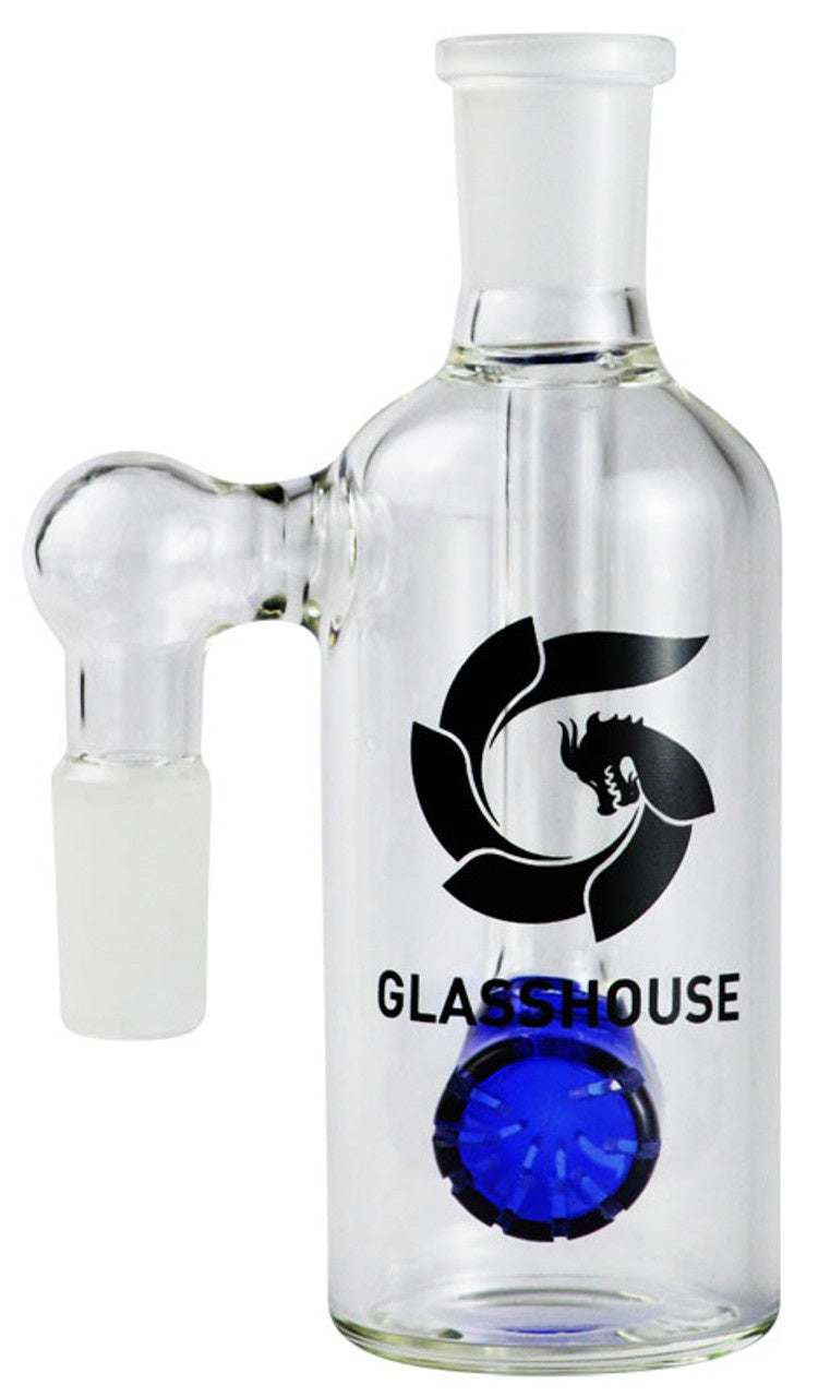 Glass House Barrel Perc Ashcatcher