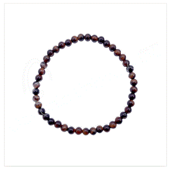 Oceanic - Red Tigers Eye Beaded Bracelet