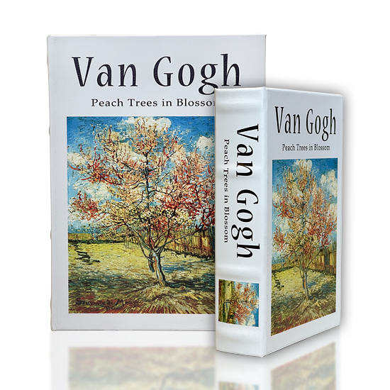 Van Gogh Peach Trees Book Box