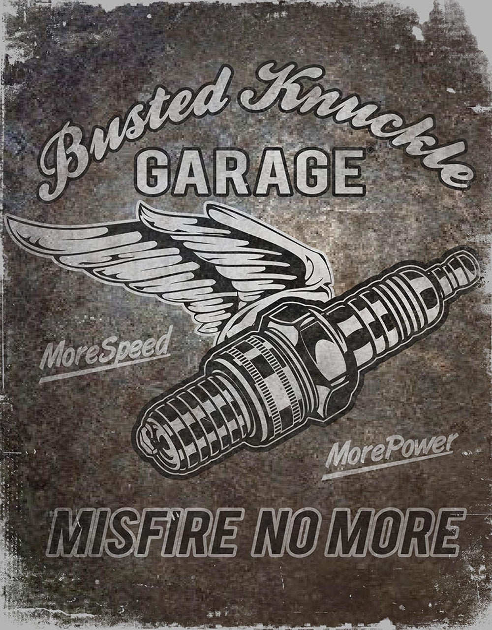 BK - Spark Plug Tin Sign