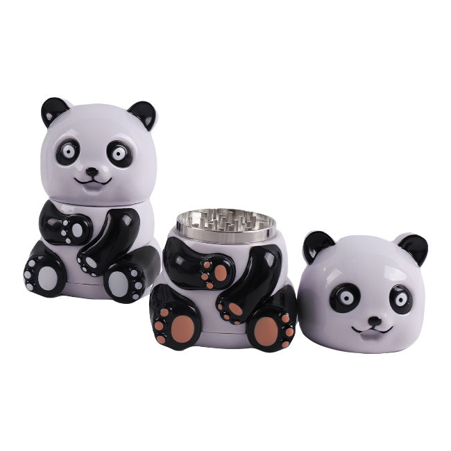63MM 4PART PANDA SHAPE GRINDER