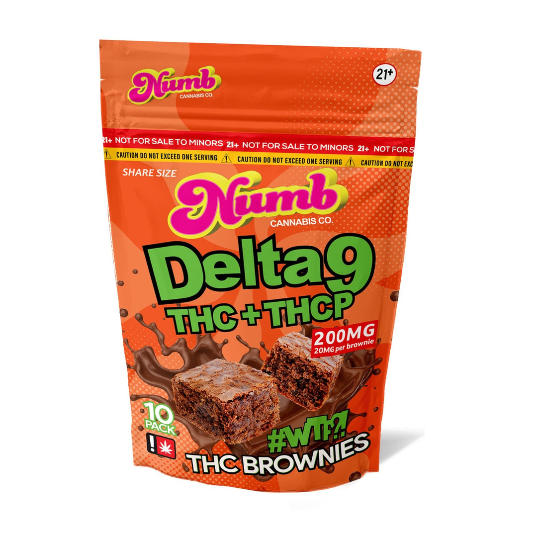 Numb Treats 200mg Delta 9+THC-P Brownies