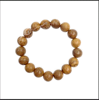 Oceanic - Wenge Wood Beaded Bracelet