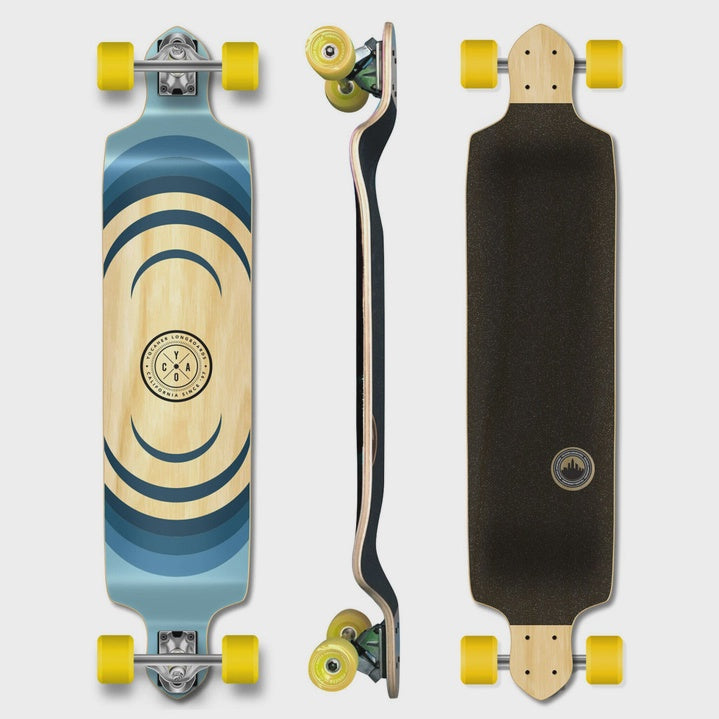 Yocaher Drop Down Complete Longboard-Earth Series-Ripple