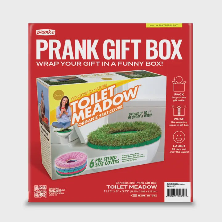 Prank Gift Box - Toilet Meadow