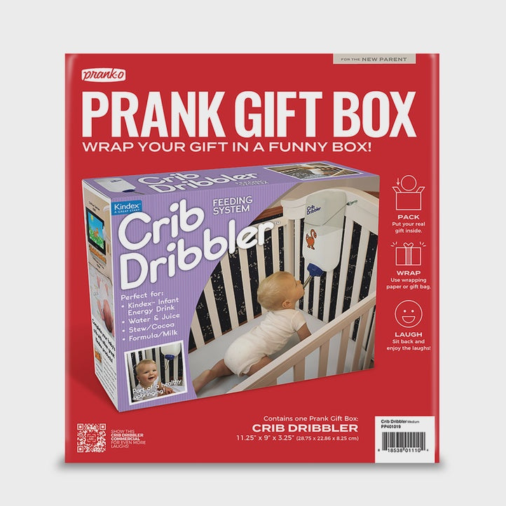 Prank Gift Box - Crib Dribbler