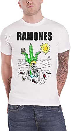 Ramones Loco Live Unisex White T-Shirt