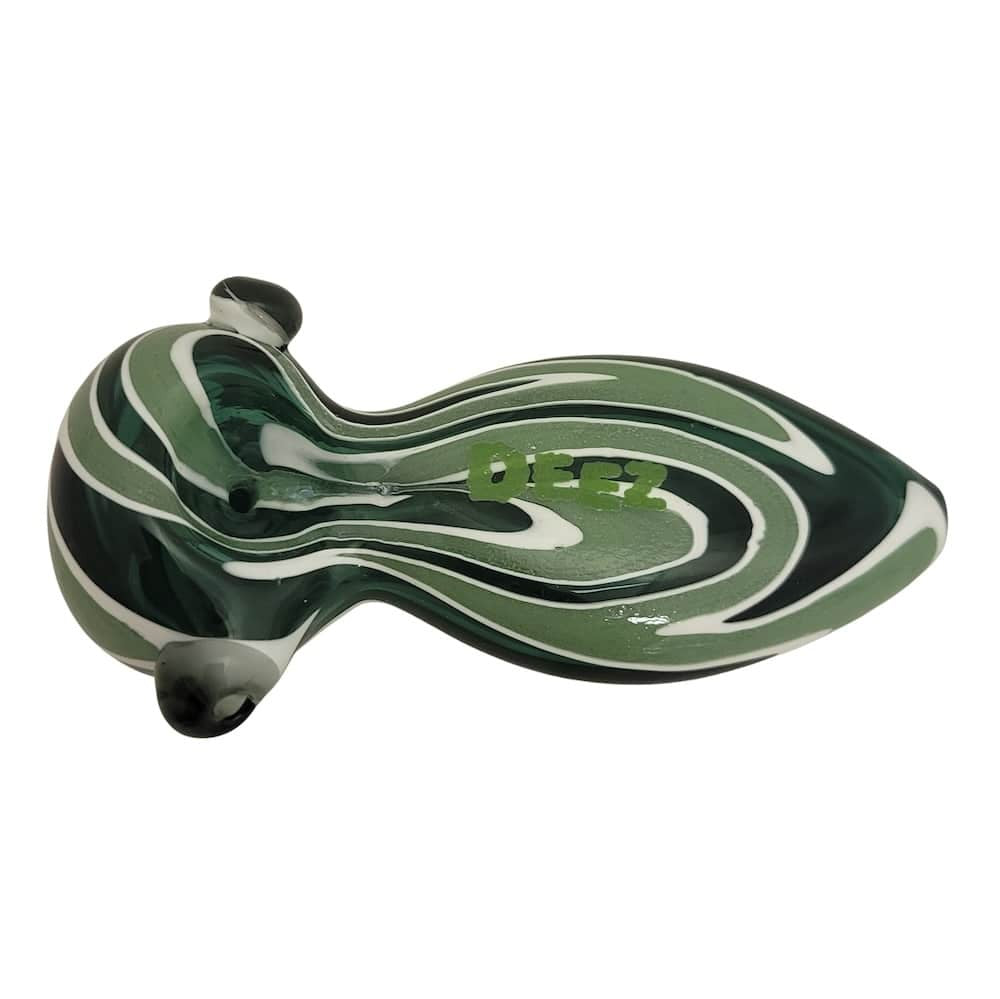 Deez Glass Hand Pipe – Pebble Spoon