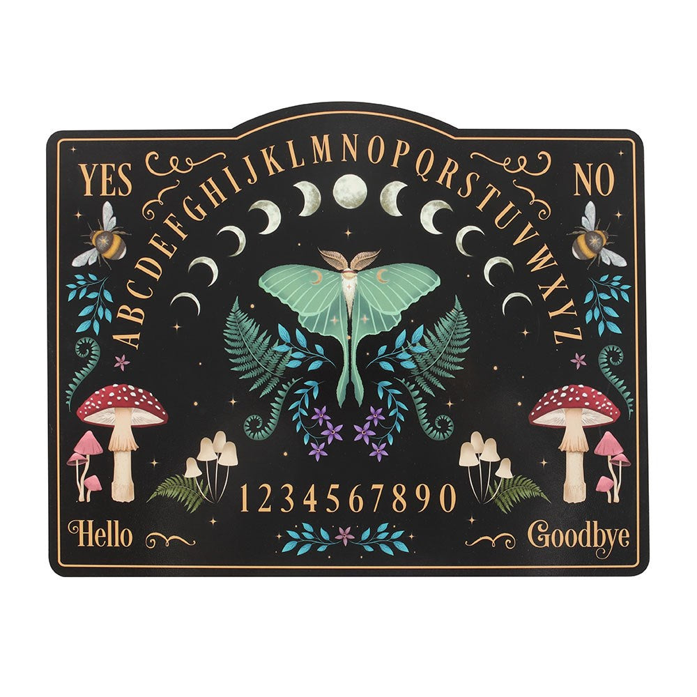 Dark Forest Luna Moth Talking Board