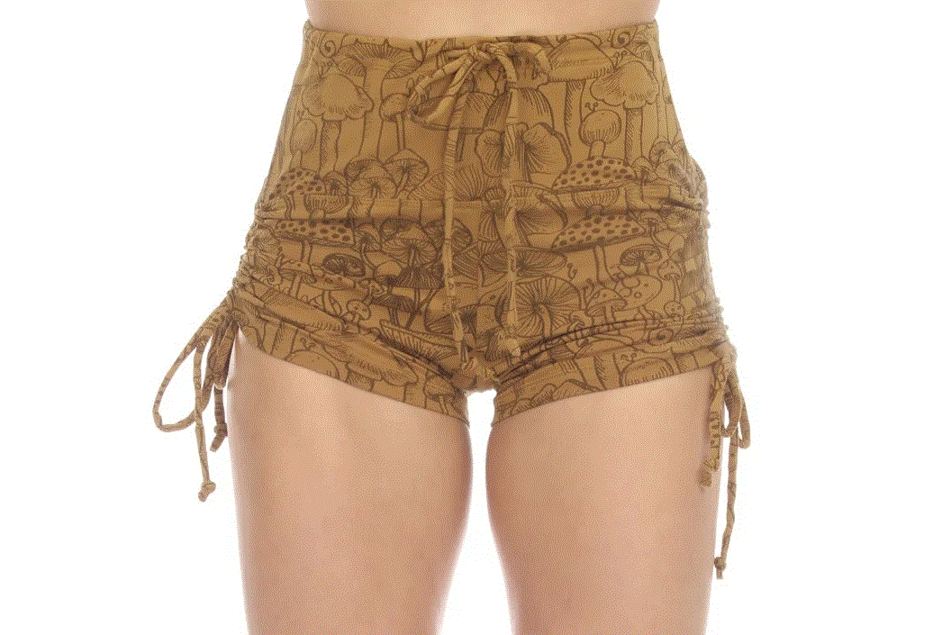 Lakhay's - Mushroom Drawstring Shorts