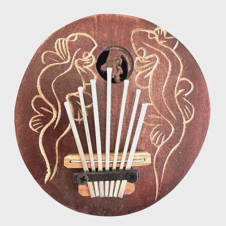Coconut Kalimba Thumb Piano Finger Musical Instrument