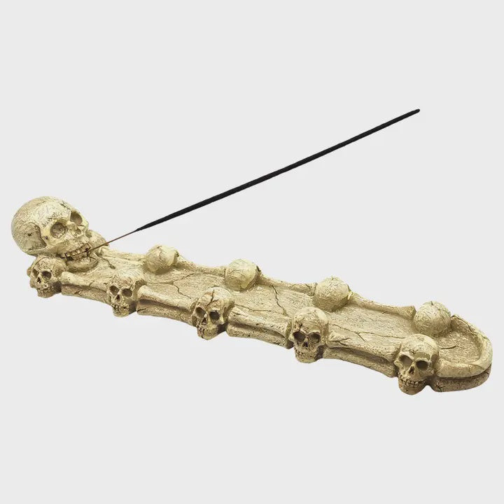Skulls Incense Burner 2371