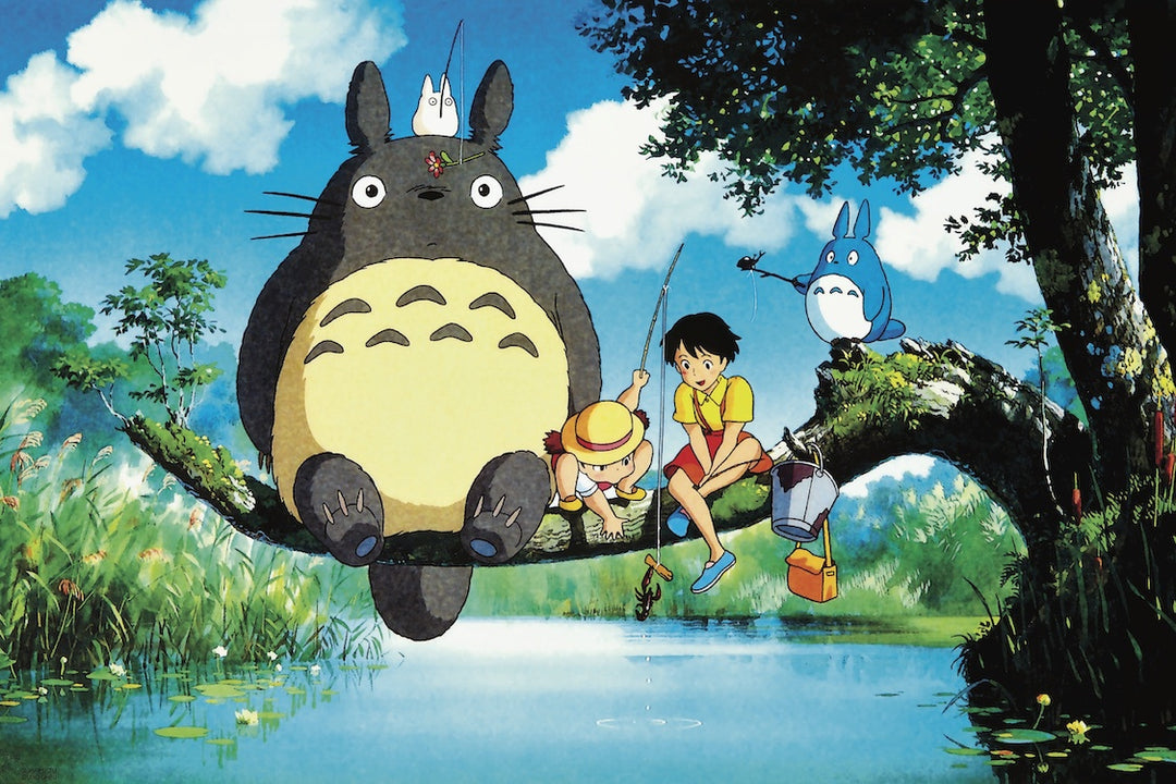 My Neighbor Totoro Fishing Poster