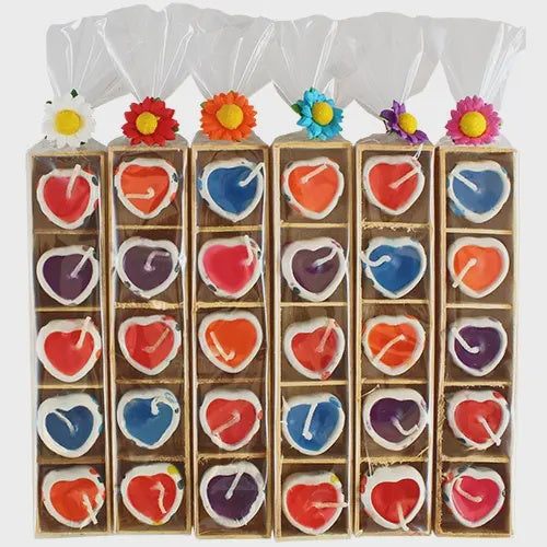 Candle Heart Trays WNM051