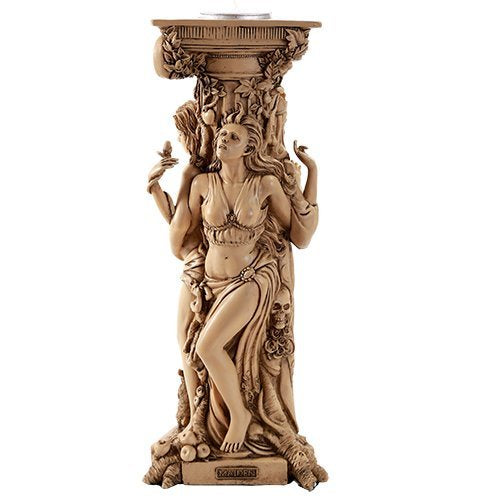 Pacific - Maiden Mother Crone Candle Holder-Statue