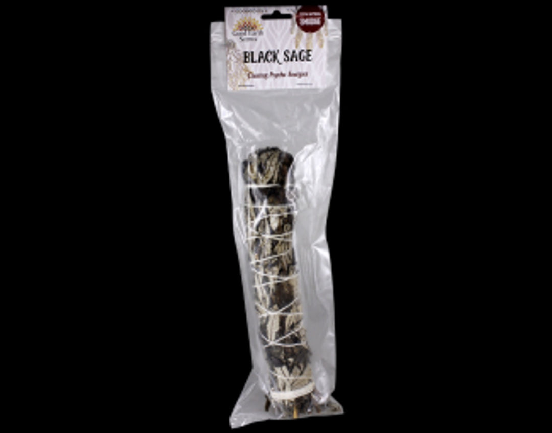 Packaged Dried Herb Bundle - Soul Sticks - 9in - Black Sage