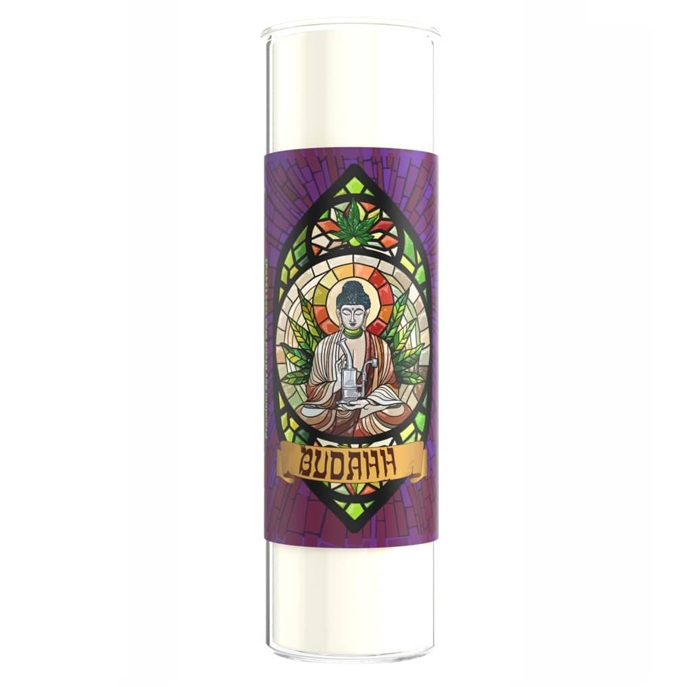 Weed Gods Prayer Candle Budahh