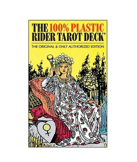 The 100% Plastic Rider Tarot Deck